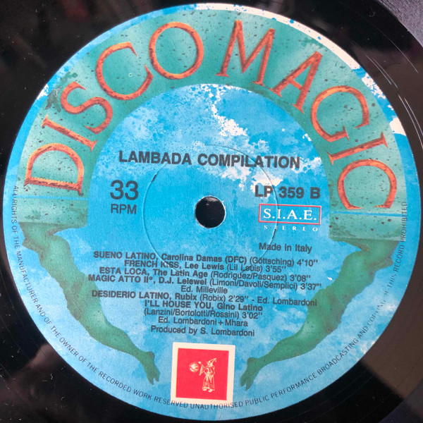 Various - Lambada Compilation | Discomagic Records (LP 359) - 4