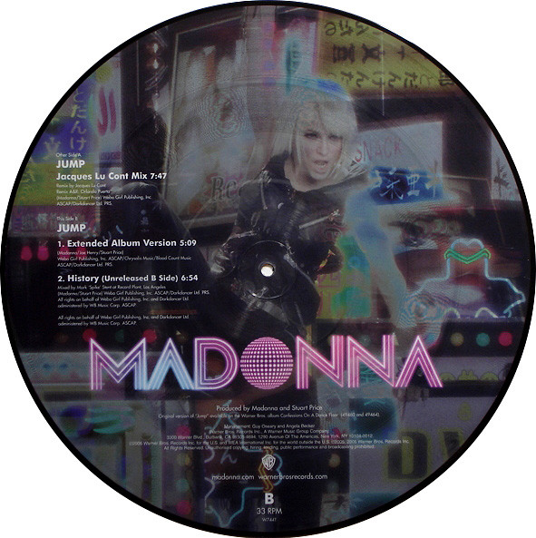 Madonna - Jump | Warner Bros. Records (W744T) - 4 Madonna - Jump | Warner Bros. Records (W744T) - 4