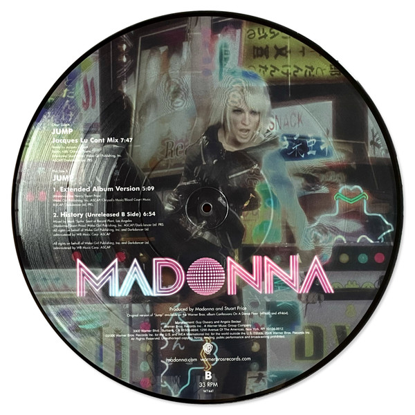 Madonna - Jump | Warner Bros. Records (W744T) - 2 Madonna - Jump | Warner Bros. Records (W744T) - 2