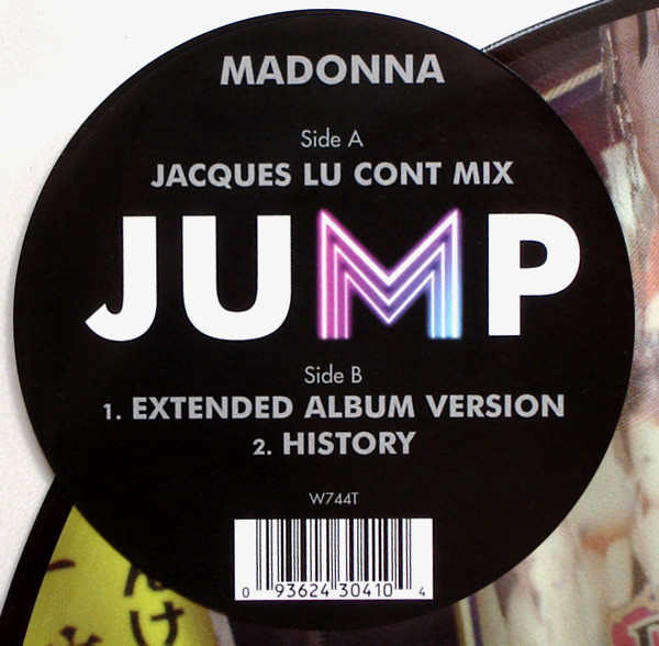 Madonna - Jump | Warner Bros. Records (W744T) - 5 Madonna - Jump | Warner Bros. Records (W744T) - 5