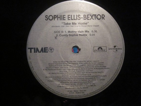 Sophie Ellis-Bextor - Take Me Home | TIME (TIME 269) - 4