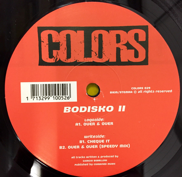 Bo-Disco - Over & Over | Colors (COLORS 029)