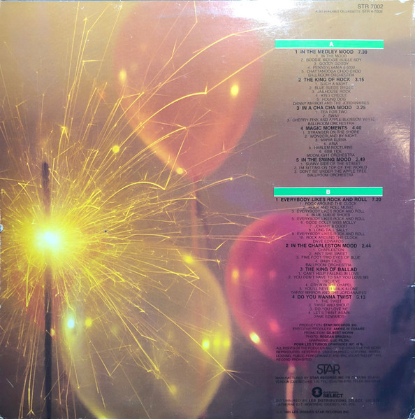 Various - The Medley Party | Les Disques Star Records (STR-7002) - 2
