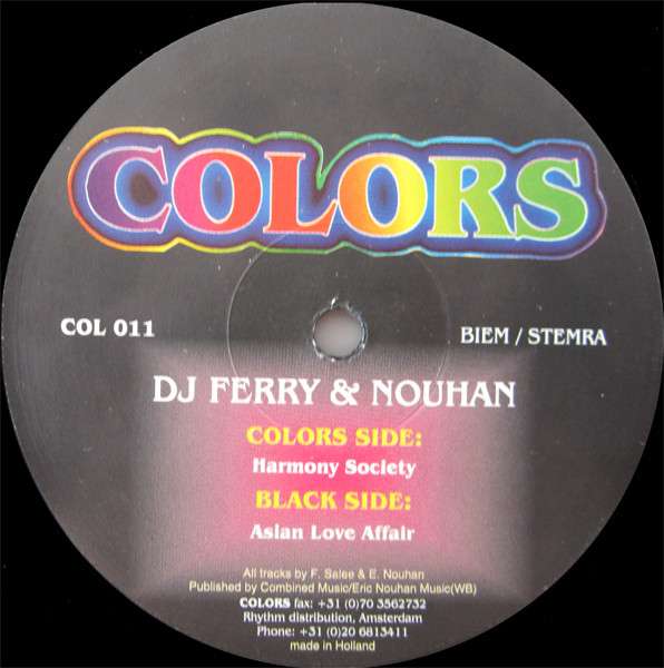 DJ Ferry & Eric Nouhan - Harmony Society | Colors (COL 011)