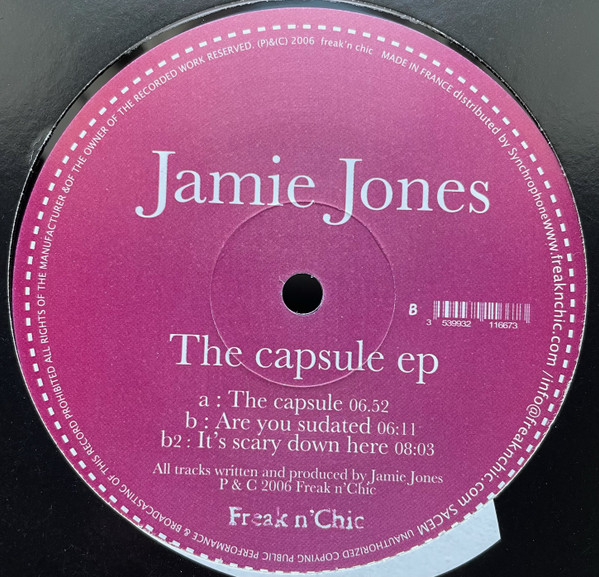 Jamie Jones - The Capsule EP | Freak n' Chic (FNC17) - 2