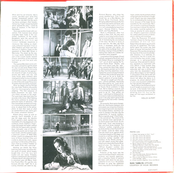 Leonard Bernstein - West Side Story (The Original Sound Track Recording) | Columbia Masterworks (OS 2070) - 3 Leonard Bernstein - West Side Story (The Original Sound Track Recording) | Columbia Masterworks (OS 2070) - 3