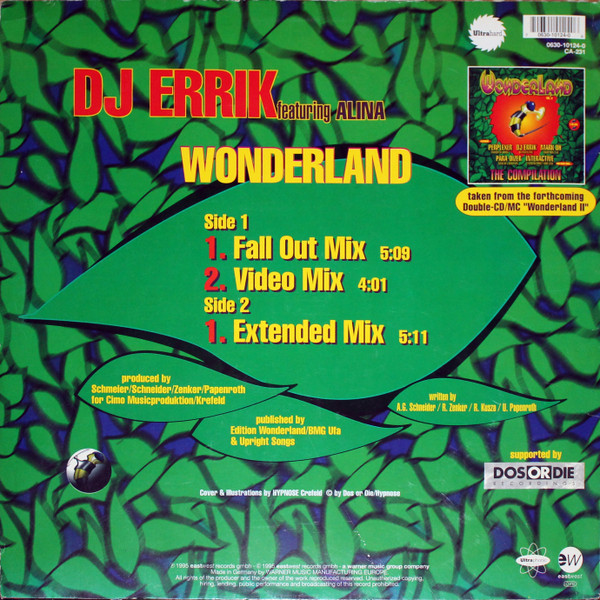 DJ Errik - Wonderland | Ultrahard (0630-10124-0) - 2