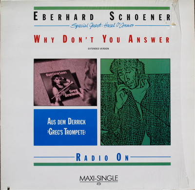 Eberhard Schoener - Why Don't You Answer | Ariola (601 593)