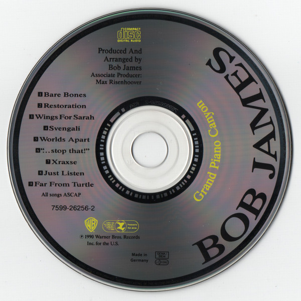 Bob James - Grand Piano Canyon | Warner Bros. Records (7599-26256-2) - 3 Bob James - Grand Piano Canyon | Warner Bros. Records (7599-26256-2) - 3