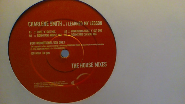 I Learned My Lesson (The House Mixes)