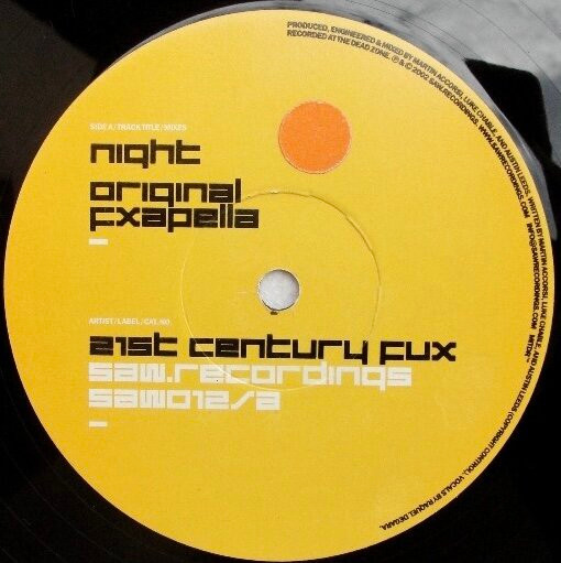 21st Century Fux - Night / Thinking Of You | Saw Recordings (SAW012) - main