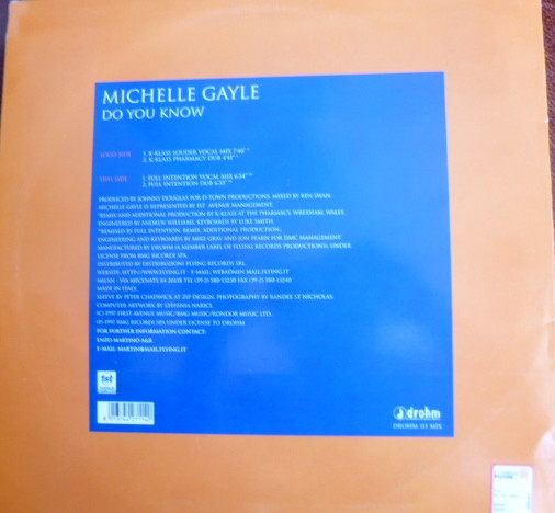 Michelle Gayle - Do You Know | Drohm (DROHM 111) - 2