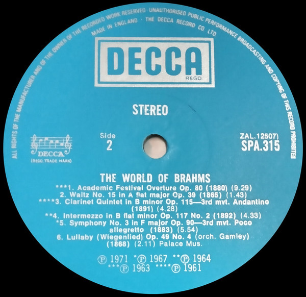 The World Of Brahms