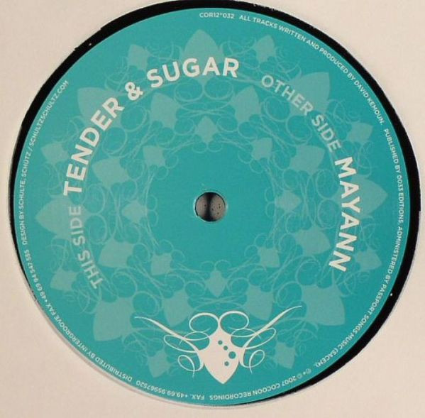 David K - Tender & Sugar | Cocoon Recordings (COR12"032)