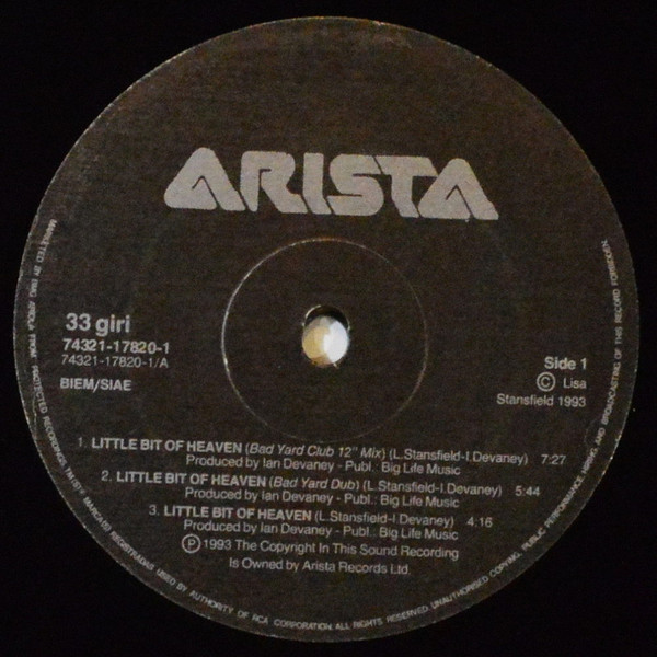 Lisa Stansfield - Little Bit Of Heaven | Arista (74321-17820-1) - 2 Lisa Stansfield - Little Bit Of Heaven | Arista (74321-17820-1) - 2