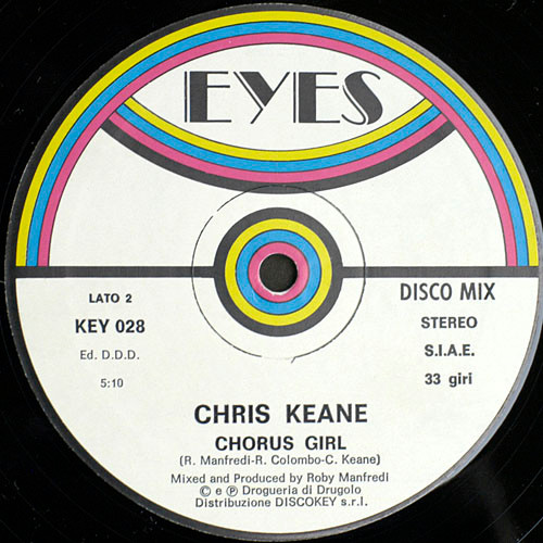 Chris Keane - The Ballad Of Lone Ranger | Eyes (KEY 028) - 4