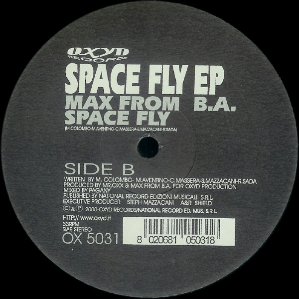 Superstar DJ's / Max From B.A. - Space Fly EP | Oxyd Records (OX 5031) - 2 Superstar DJ's / Max From B.A. - Space Fly EP | Oxyd Records (OX 5031) - 2