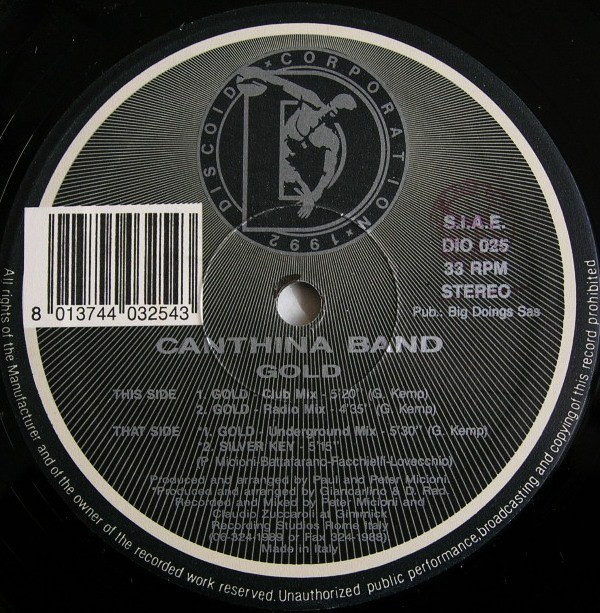 Canthina Band - Gold | Discoid Corporation (DIO 025) - 4 Canthina Band - Gold | Discoid Corporation (DIO 025) - 4