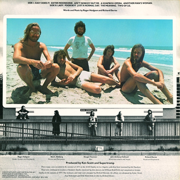 Supertramp - Crisis? What Crisis? | A&M Records (SP-4560) - 2