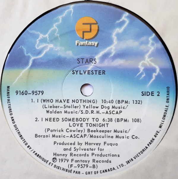 Sylvester - Stars [Vinyl] | Fantasy (9160-9579) - 4
