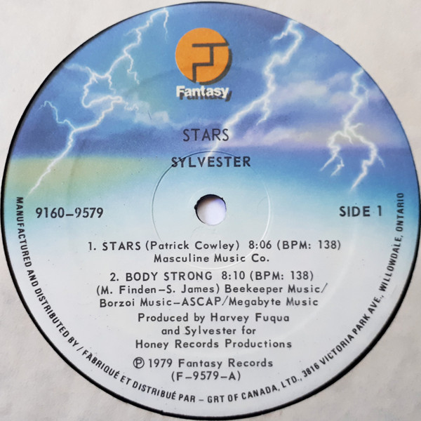 Sylvester - Stars [Vinyl] | Fantasy (9160-9579) - 3
