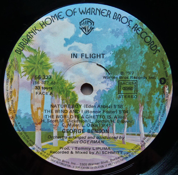 George Benson - In Flight | Warner Bros. Records (56 327) - 4 George Benson - In Flight | Warner Bros. Records (56 327) - 4
