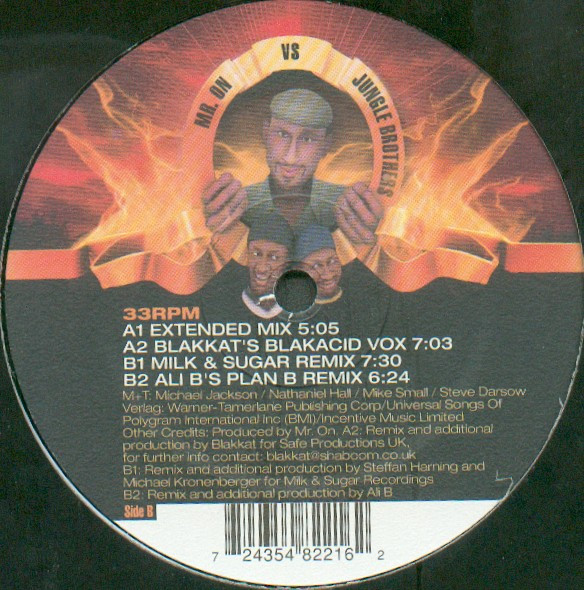 Mr. On vs. Jungle Brothers - Breathe Don't Stop | EMI (0 7243 548221 6 2) - 2 Mr. On vs. Jungle Brothers - Breathe Don't Stop | EMI (0 7243 548221 6 2) - 2