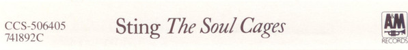Sting - The Soul Cages | A&M Records (CCS-506405) - 3 Sting - The Soul Cages | A&M Records (CCS-506405) - 3