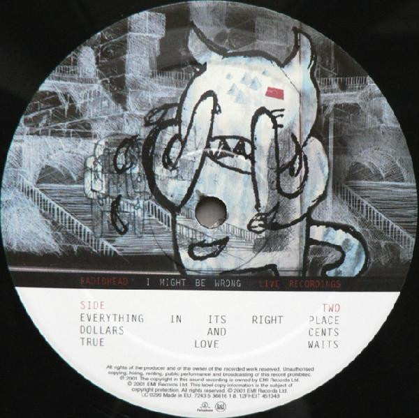 Radiohead - I Might Be Wrong - Live Recordings | Parlophone (12FHEIT 45104) - 5 Radiohead - I Might Be Wrong - Live Recordings | Parlophone (12FHEIT 45104) - 5