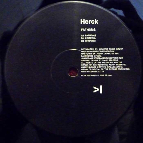Herck - Fathoms | Fa>Ie Records (FR_004)