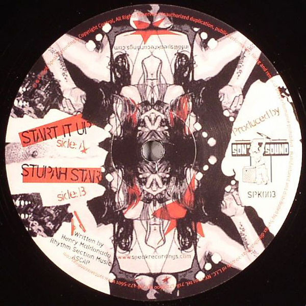 Son Of Sound - Start It Up / Stupah Star | Speak Recordings (SPK 003) - main