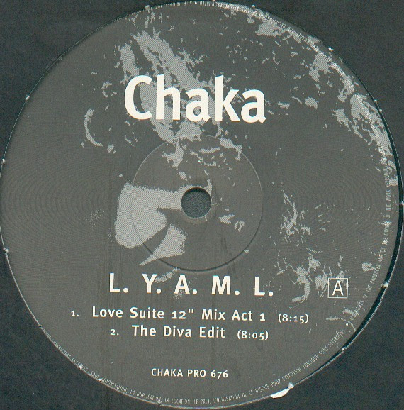 Chaka Khan - L.Y.A.M.L. | Not On Label (CHAKA PRO 676)
