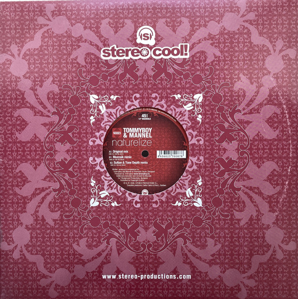 Tommyboy & Mannel - Naturelize | Stereo Cool! (SC023) - 3