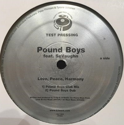 Pound Boys Feat. SeVaughn - Love, Peace, Harmony | 83 West Records (ET032)