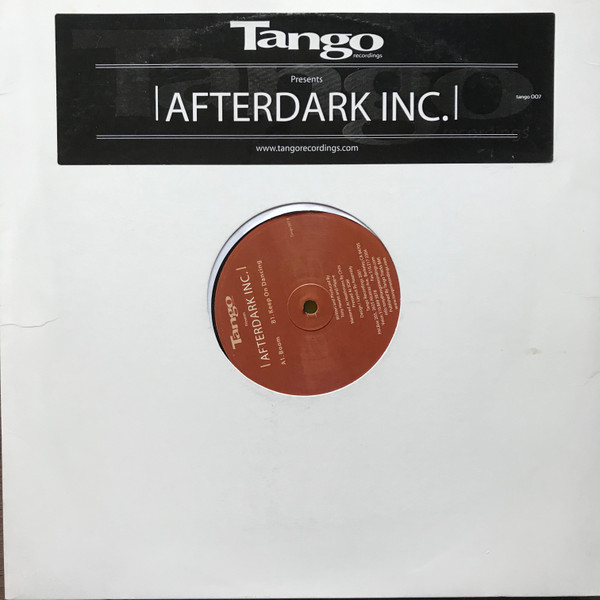Afterdark Inc. - Boom / Keep On Dancing | Tango Recordings (TANGO 007) - main