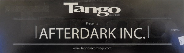 Afterdark Inc. - Boom / Keep On Dancing | Tango Recordings (TANGO 007) - 4