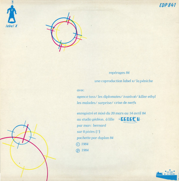 Various - Repérages 84 | Editions De La Péniche (EDP841) - 2