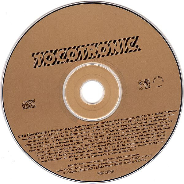 Tocotronic - The Best Of | L'Age D'Or (LADO 17176-2) - 4