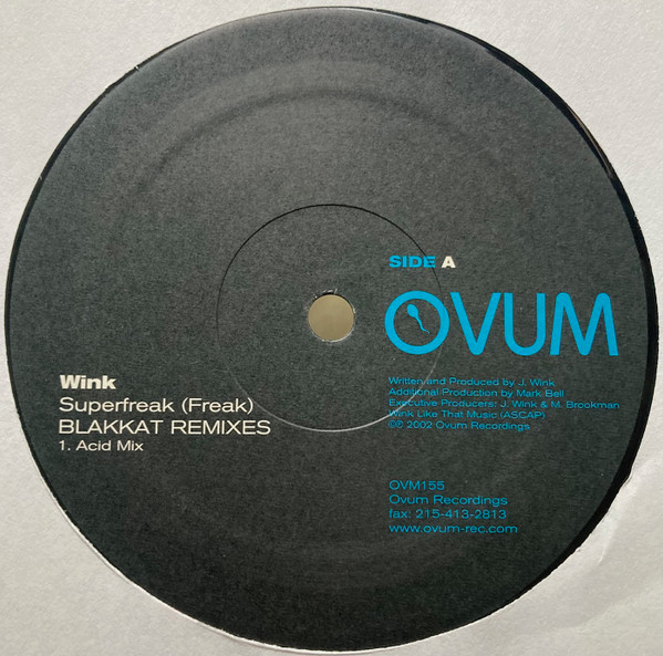Josh Wink - Superfreak (Freak) Blakkat Remixes | Ovum Recordings (OVM155) - 2 Josh Wink - Superfreak (Freak) Blakkat Remixes | Ovum Recordings (OVM155) - 2