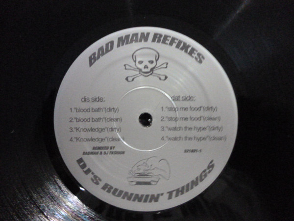 Bad Man & DJ Fashion - Bad Man Refixes | DJ's Runnin Things (521621-1) - main