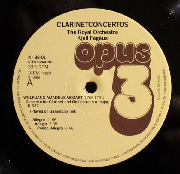 Clarinet Concertos