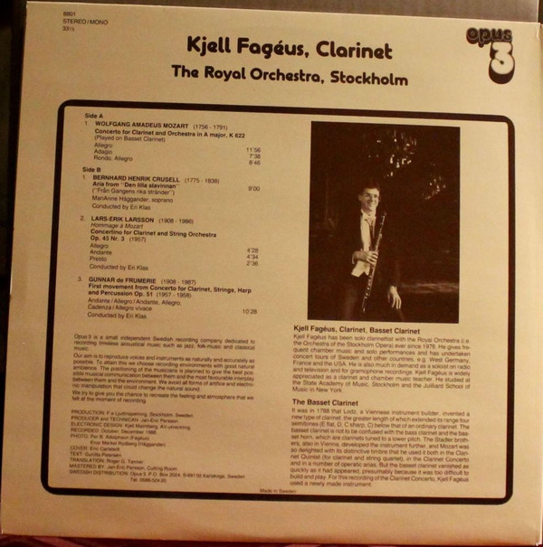 Clarinet Concertos