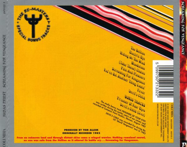 Judas Priest - Screaming For Vengeance | Columbia (502133 2) - 2