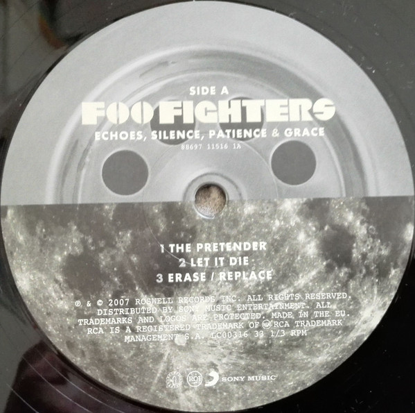 Foo Fighters - Echoes, Silence, Patience & Grace | Roswell Records (88697 11516 1) - 5 Foo Fighters - Echoes, Silence, Patience & Grace | Roswell Records (88697 11516 1) - 5