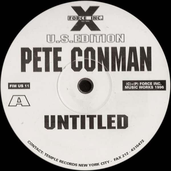 Pete Conman - Untitled | Force Inc. Music Works U.S.Edition (FIM US 11)
