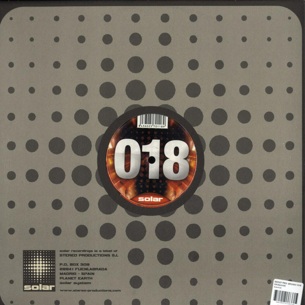 Miguel Sassot Presents Broken Toys - Crossover | Solar Recordings (SOLAR018) - 4 Miguel Sassot Presents Broken Toys - Crossover | Solar Recordings (SOLAR018) - 4