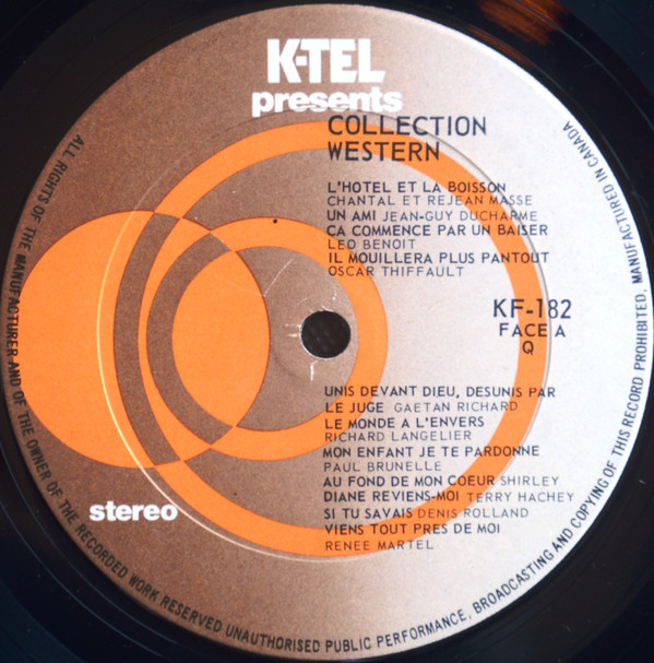 Various - Collection Western | K-Tel (KF-182) - 3 Various - Collection Western | K-Tel (KF-182) - 3