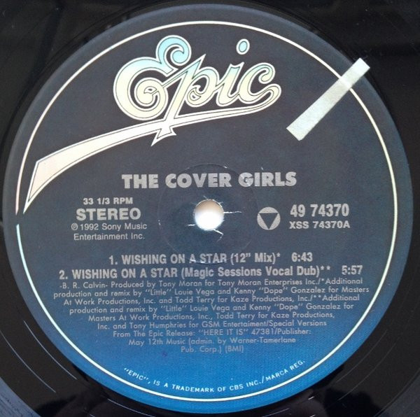 The Cover Girls - Wishing On A Star | Epic (49 74370) - 3