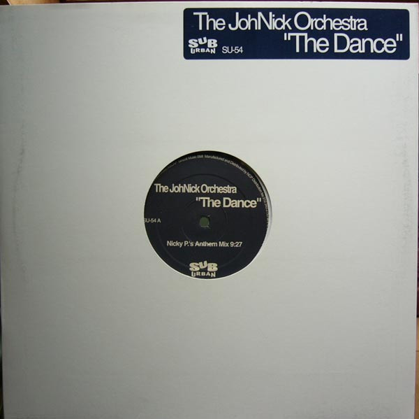 The JohNick Orchestra - The Dance | Sub-Urban (SU-54) - main The JohNick Orchestra - The Dance | Sub-Urban (SU-54) - main