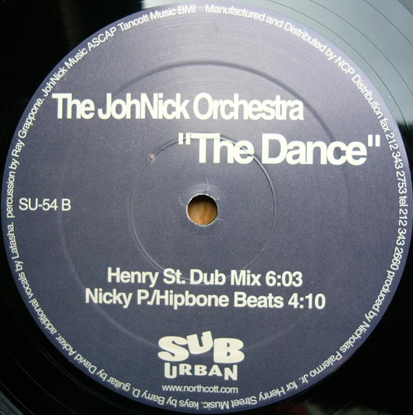 The JohNick Orchestra - The Dance | Sub-Urban (SU-54) - 3 The JohNick Orchestra - The Dance | Sub-Urban (SU-54) - 3